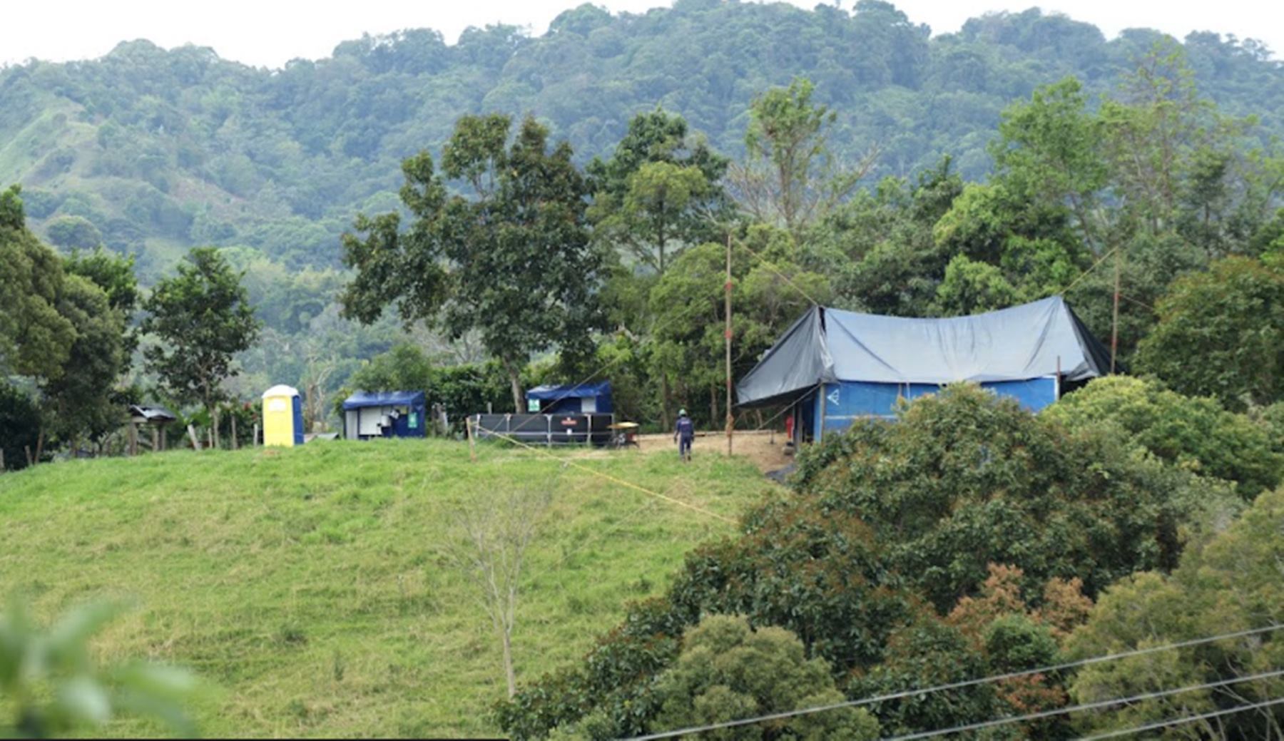 Exploración minera en Falan, Tolima