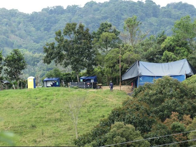 Exploración minera en Falan, Tolima