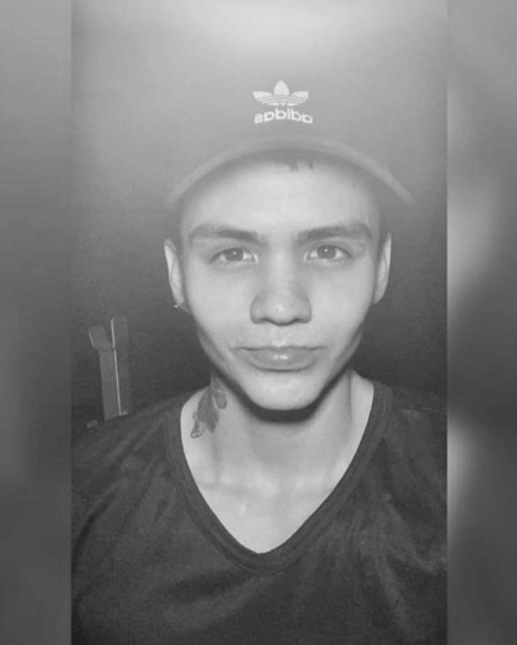 Moisés Perdomo Hernández de 23, joven fallecido. Foto Redes Sociales.