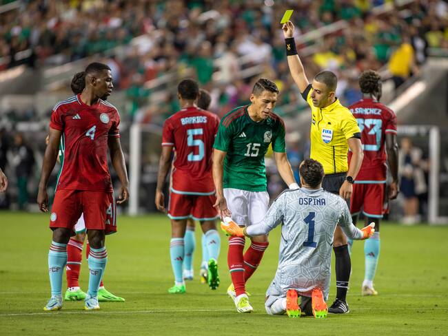 Nima Saghafi dirigió el amistoso entre Colombia y México en Snta Clara.