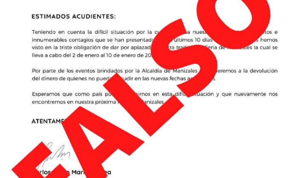 Foto: Alcaldía de Manizales.