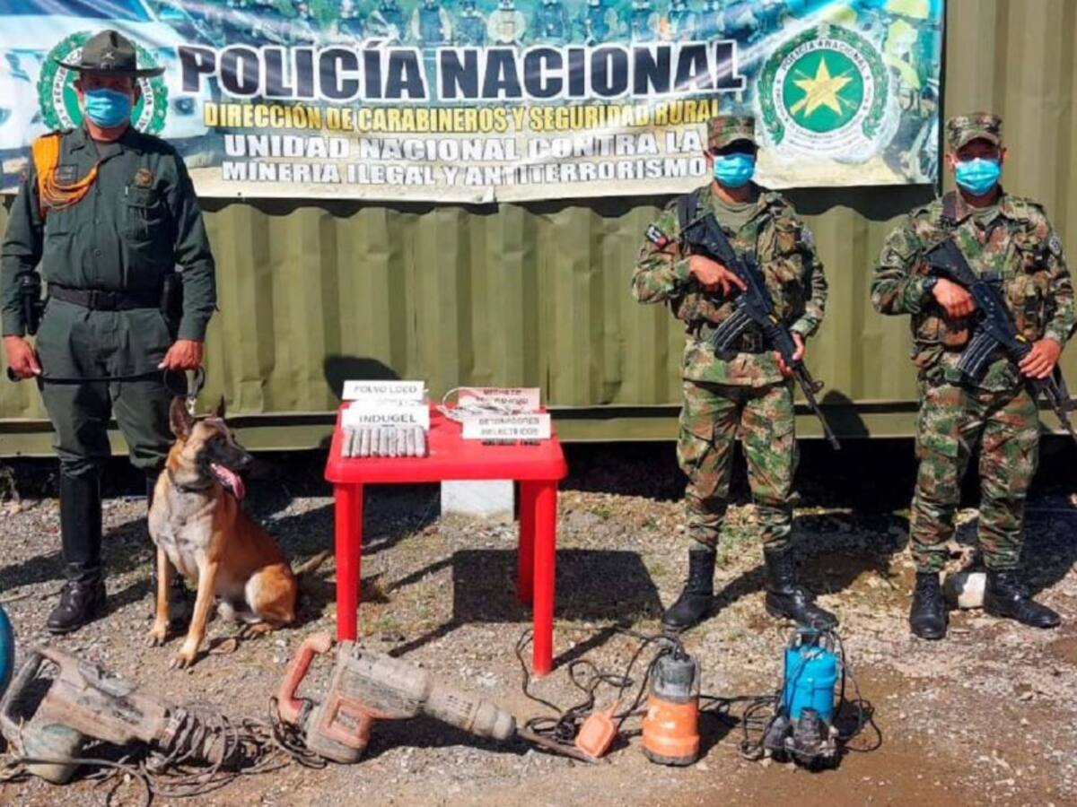 Intervienen mina que generaba cerca de $2 mil millones al mes en Buriticá