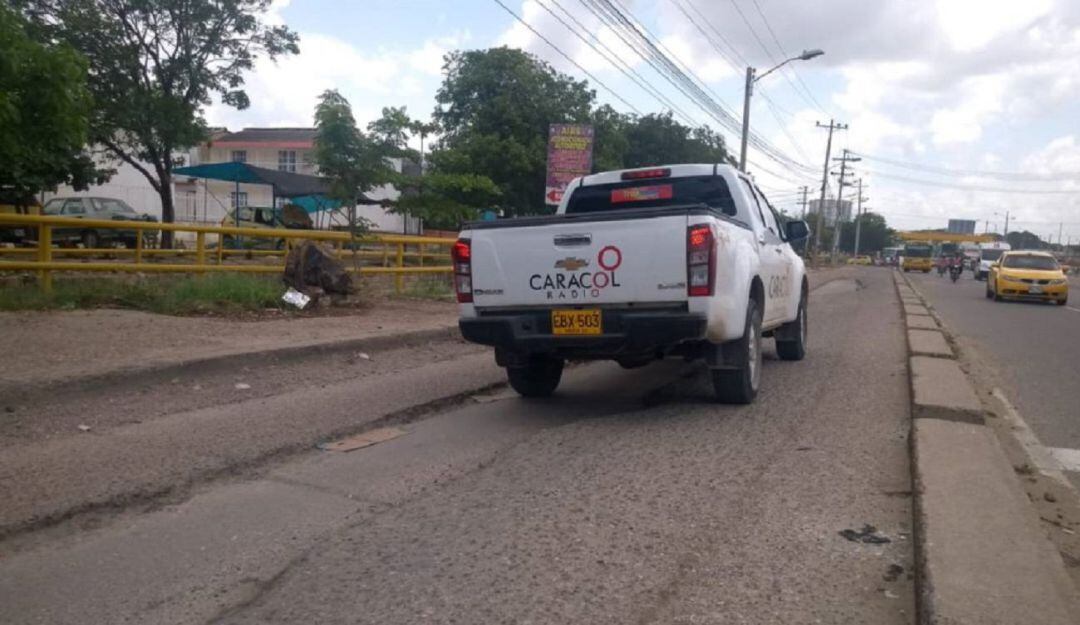 El contraflujo del barrio Nuevo Bosque será uno de los puntos a intervenir en el primer paquete de obras