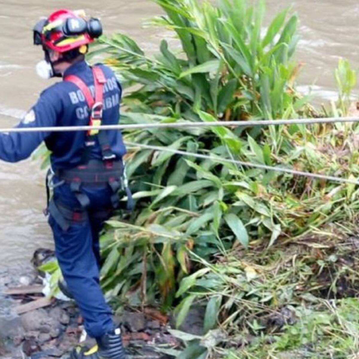 Rescatan el cuerpo sin vida de un adulto mayor en el río Chinchiná