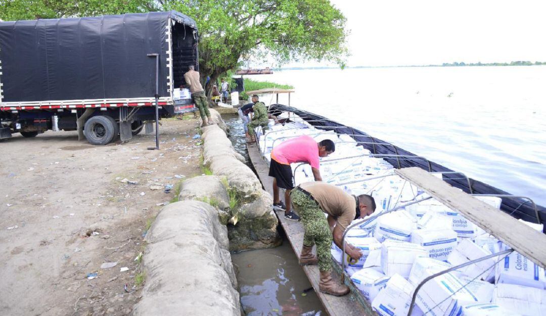 La entrega arranca en los corregimientos ribereños del municipio