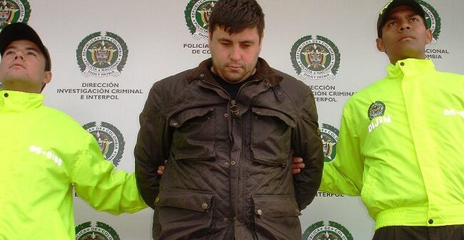 Captura de Carlos García Morales, alias ‘El Matador’ en 2011 en Medellín / Foto: Archivo