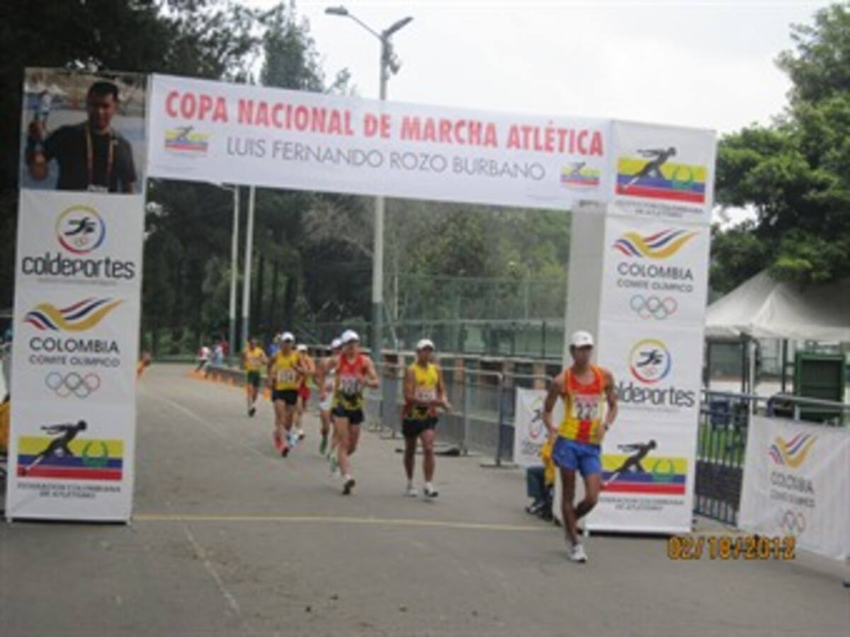 Los bogotanos dominaron Nacional de Marcha Atlética