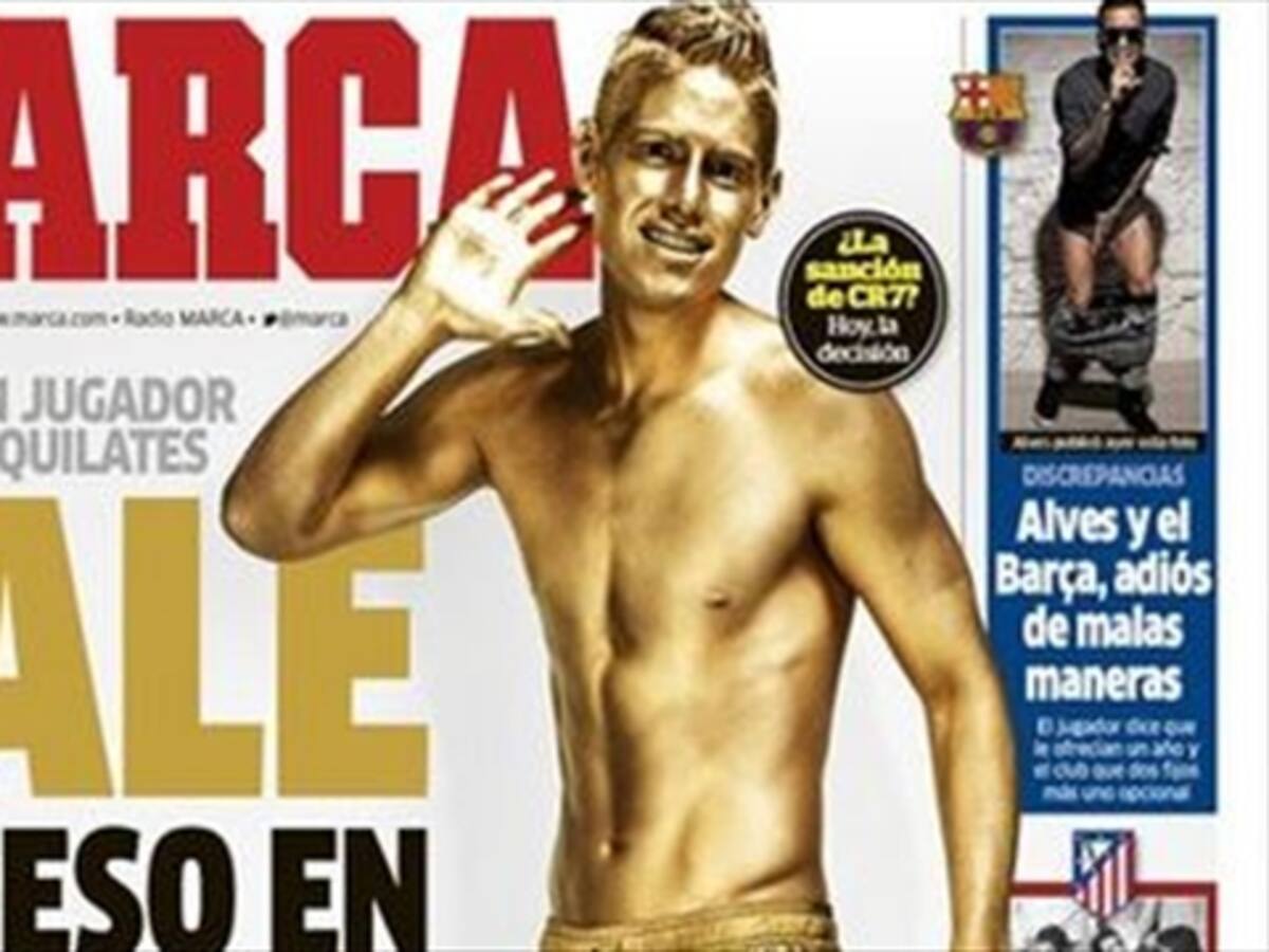 James Rodríguez está en la portada de Marca