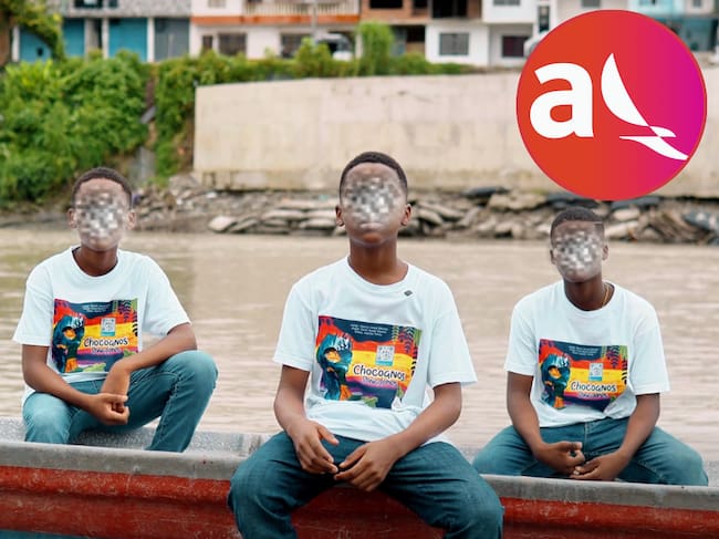 Tres niños del Chocó viajarán a Europa gracias a Avianca.