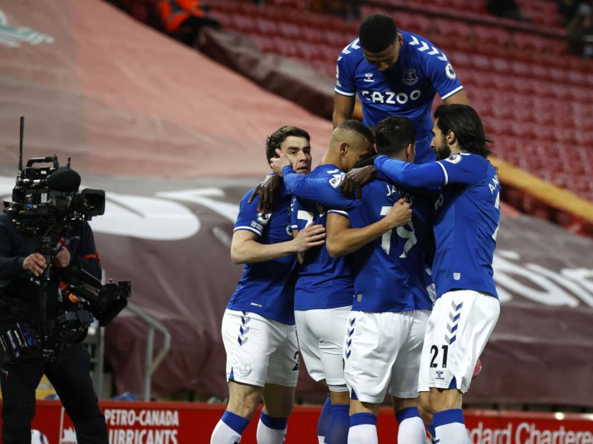 Everton vuelve a ganar en Anfield ante el Liverpool luego de 22 años