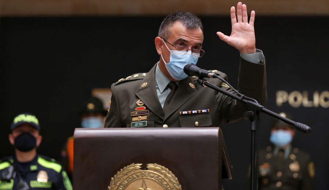 Director de la Policía, general Jorge Luis Vargas.
