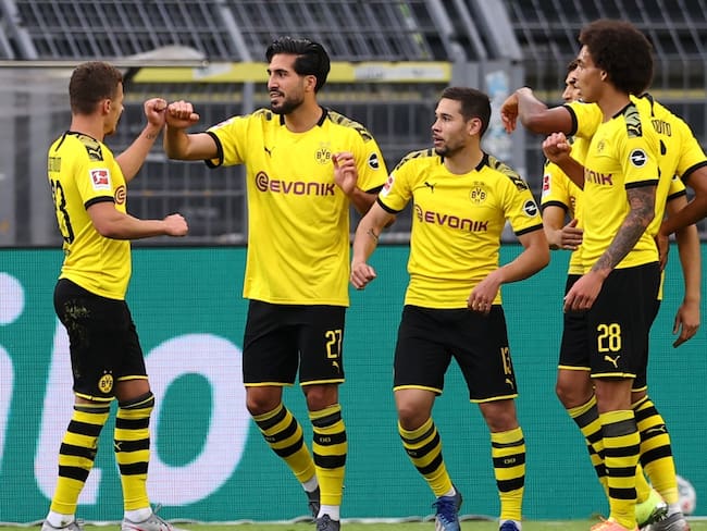 Borussia Dortmund venció al Hertha y conserva la esperanza en la Bundesliga