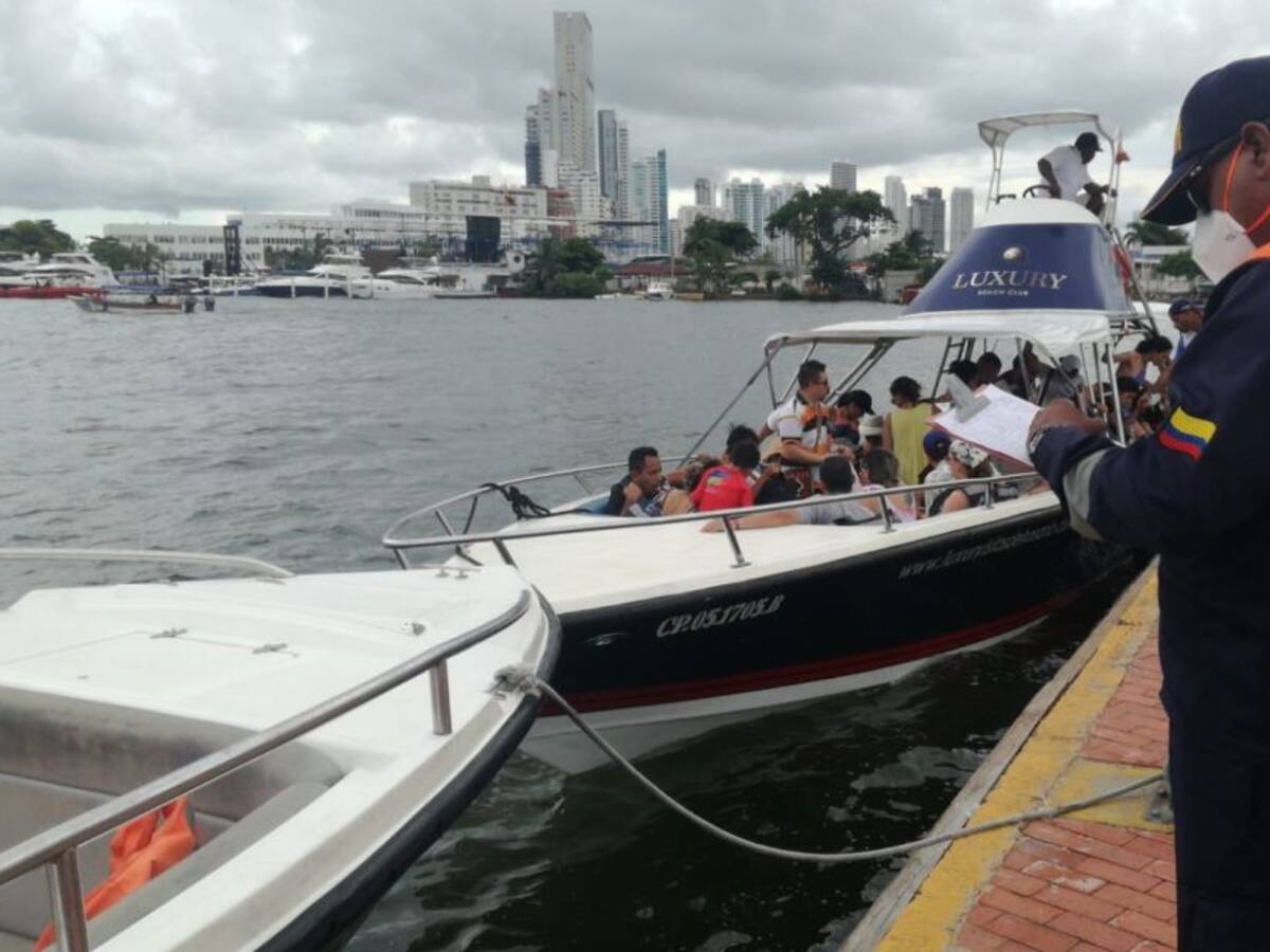 Embarcaciones en Cartagena solo podrán zarpar con registro en Sitmar
