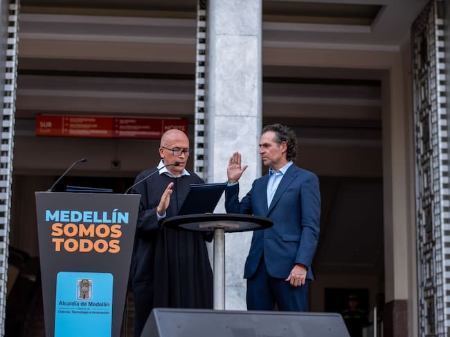 Federico Gutiérrez se posesionó como alcalde de Medellín