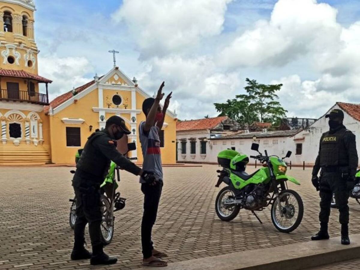 Policía de Bolívar incrementa operativos para garantizar toque de queda