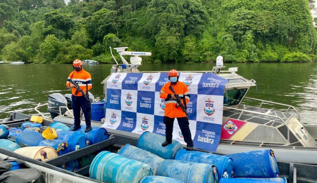 Incautación de gasolina