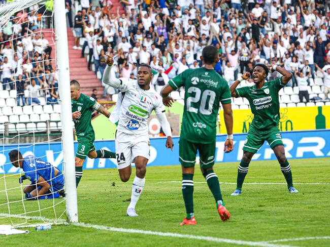 Luis Palacios, jugador de Once Caldas y su experiencia jugando con Dayro Moreno