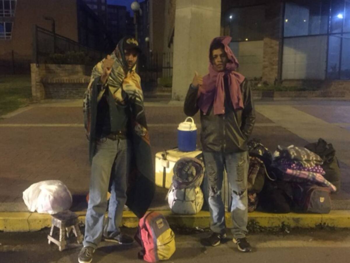 El drama de los venezolanos errantes que pasan por Bogotá