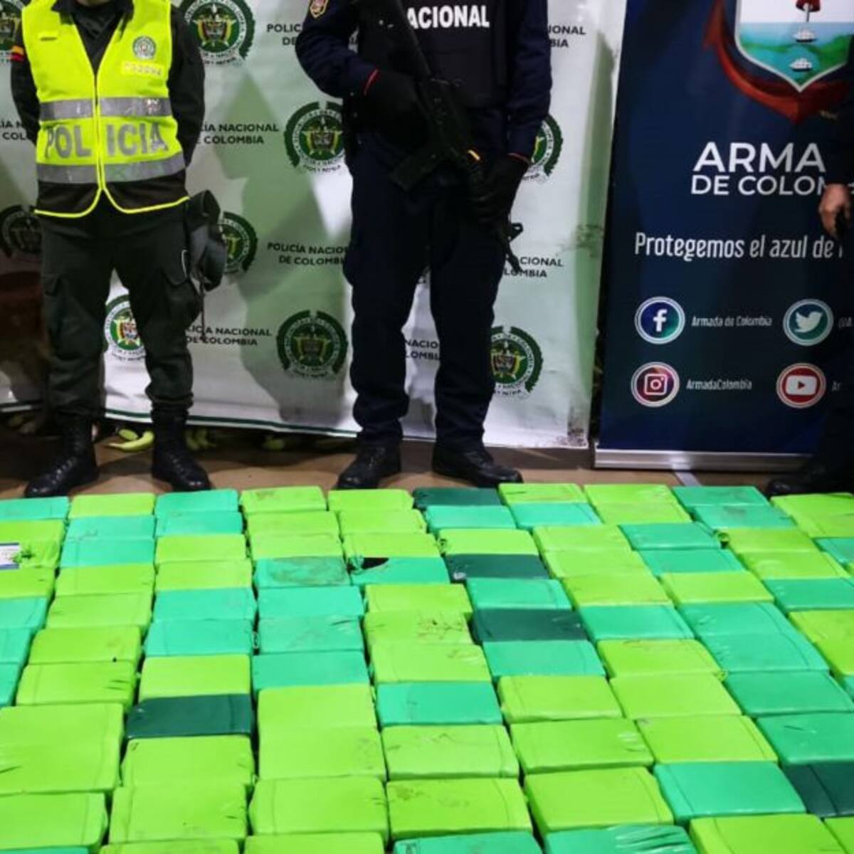 Decomisan nuevo cargamento de cocaína en el puerto de Santa Marta