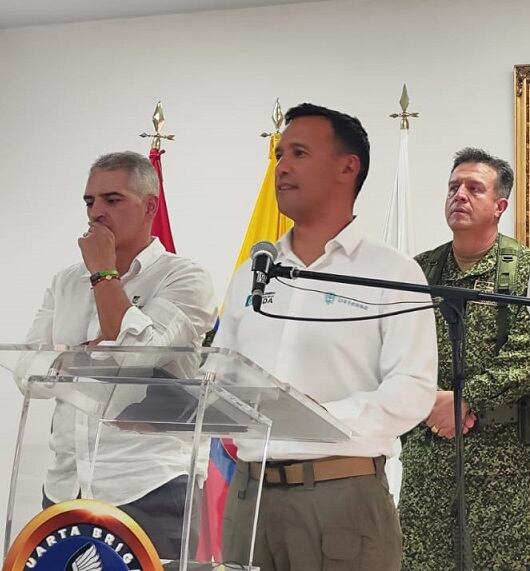 Ministro de Defensa Pedro Sánchez- foto Caracol Radio