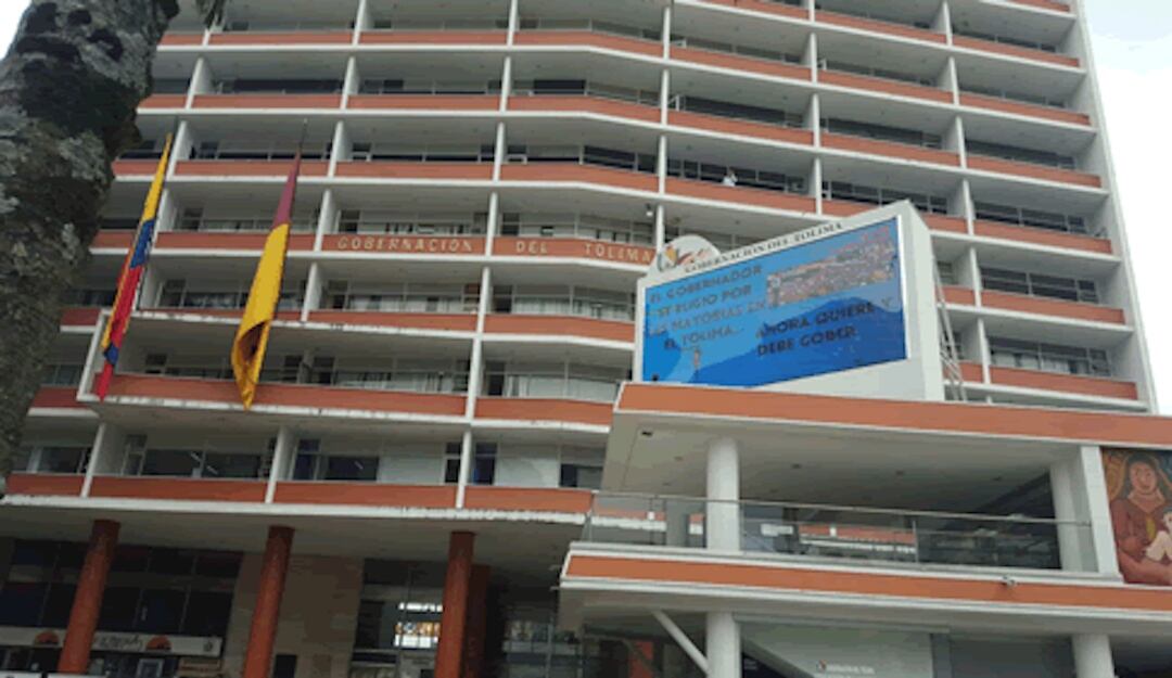 Fachada Gobernación del Tolima