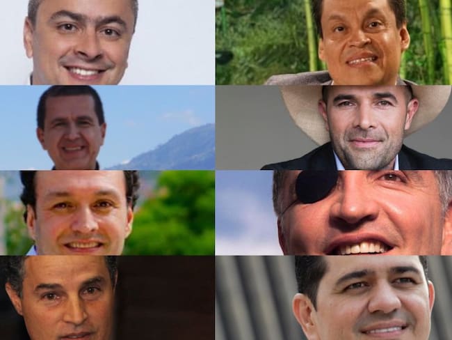 Estos son los candidatos a la Gobernación de Antioquia