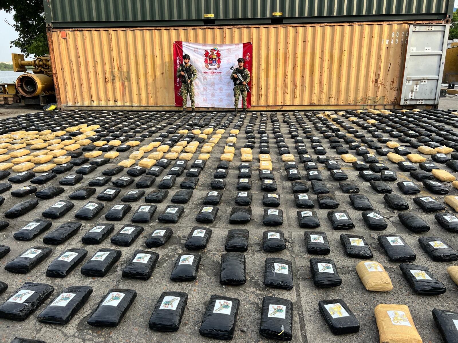 Cocaína incautada por el ELN