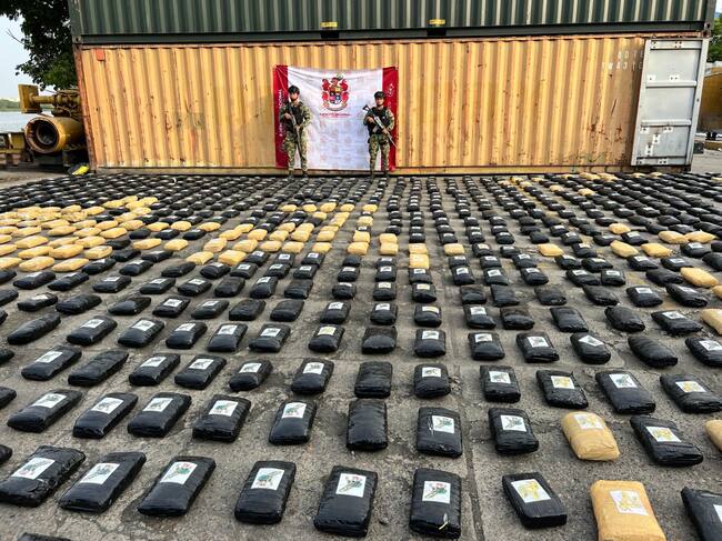 Cocaína incautada por el ELN