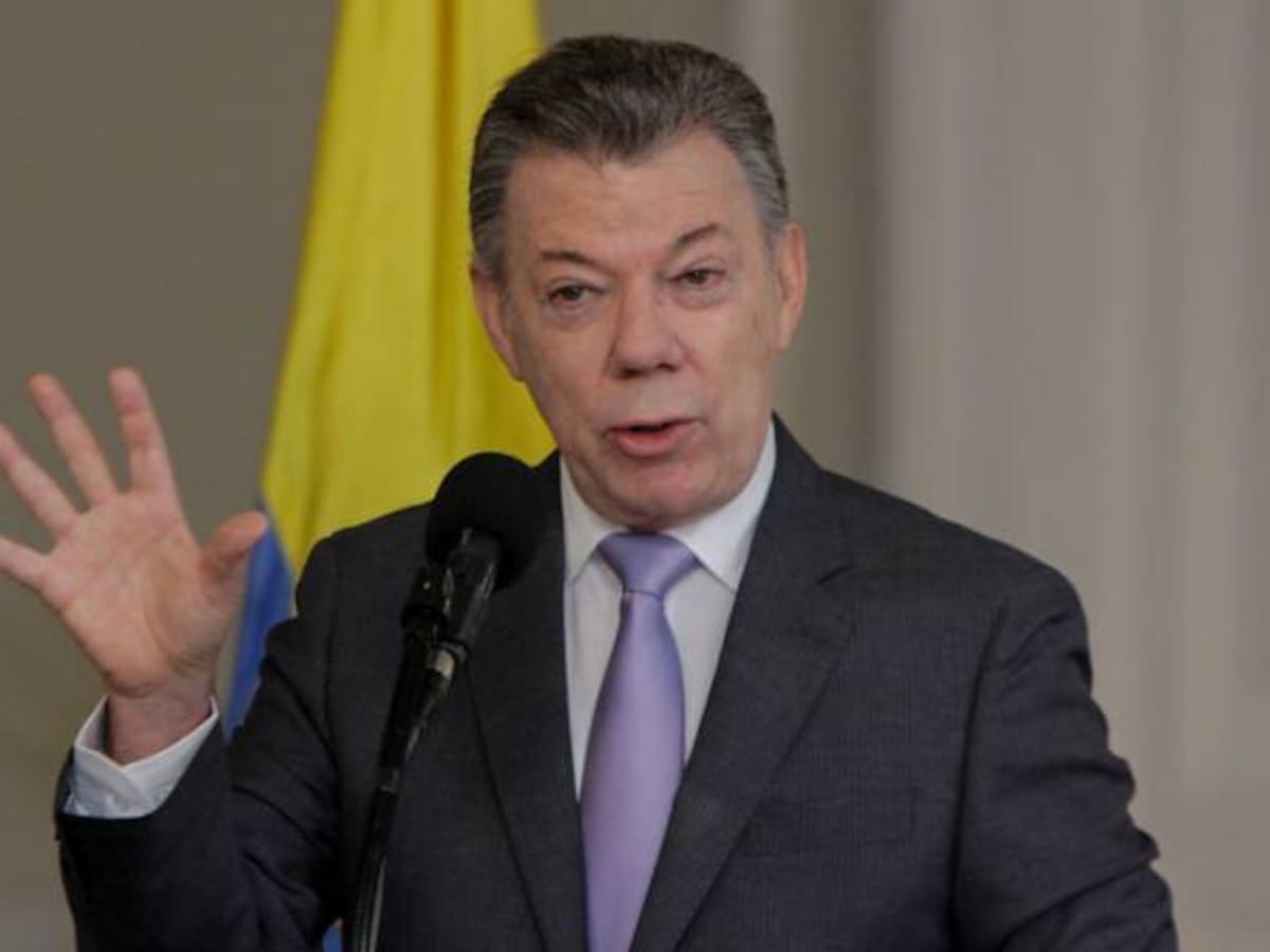 Presidente Santos pidió tranquilidad en campañas electorales
