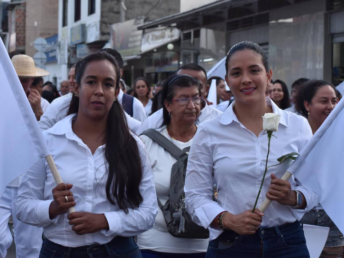 Jamundí en el Valle del Cauca se moviliza por la paz de su territorio