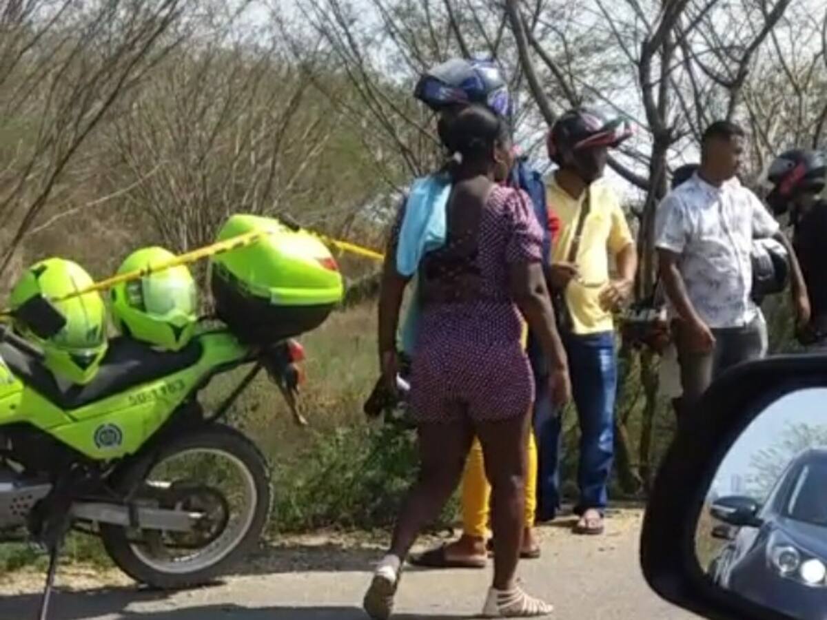 Aparatoso accidente en la vía a Barú dejó un motociclista fallecido