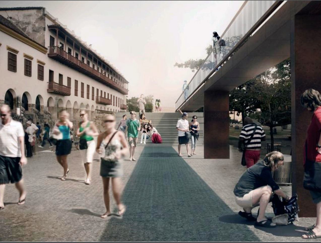 Así el Distrito conectará por el aire los baluartes de San Ignacio y San Francisco Javier