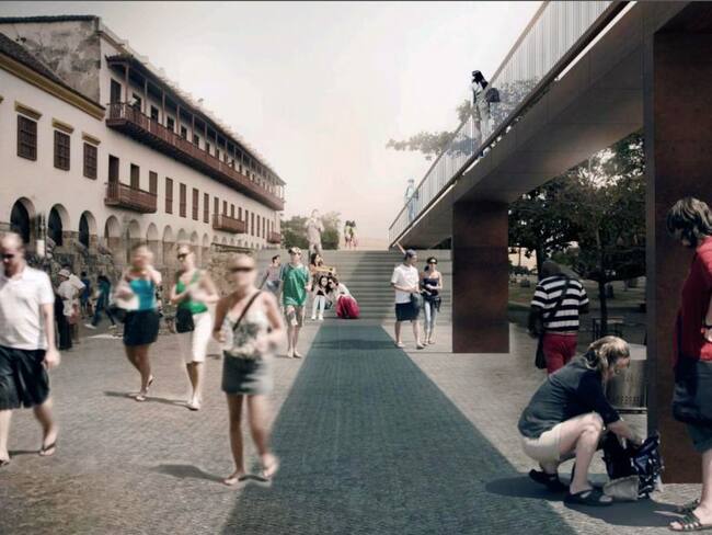 Así el Distrito conectará por el aire los baluartes de San Ignacio y San Francisco Javier