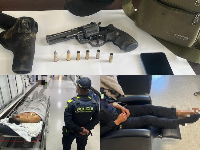 Fotos: Policía Metropolitana de Manizales.