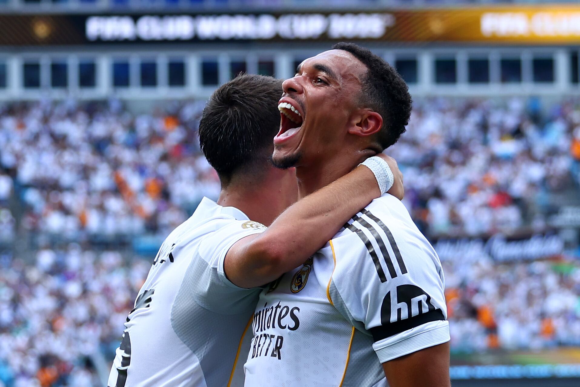 Arda Güler y Trent Alexander-Arnold /Getty Images.