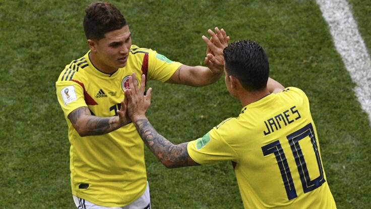 Quintero: "Muy contento por James, es nuestro líder dentro del campo"