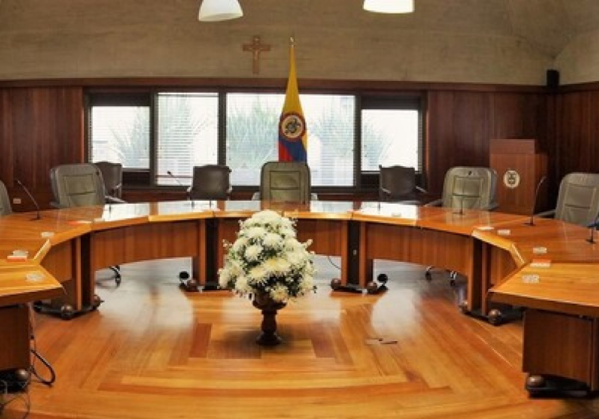 Sala plena de la Corte Constitucional. Foto: Corte Constitucional (Colprensa)