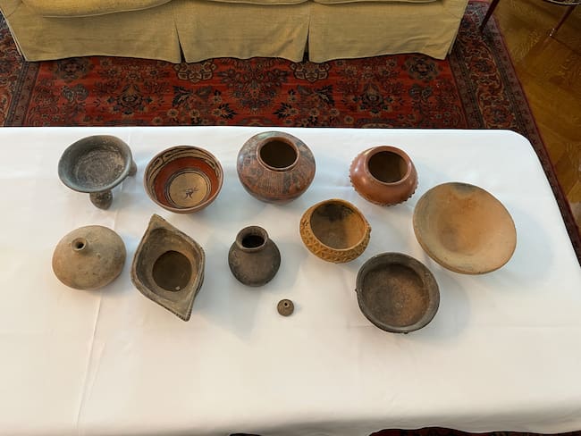 Regresan a Colombia 115 Bienes Culturales recuperados en Estados Unidos