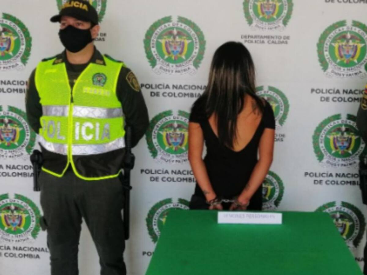 Mujer que al parecer hirió a otra con una botella fue capturada en Caldas