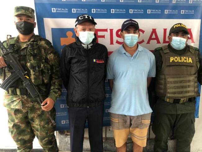 La captura se efectuó en la vereda Tierra Santa del municipio El Roble, en el departamento de Sucre