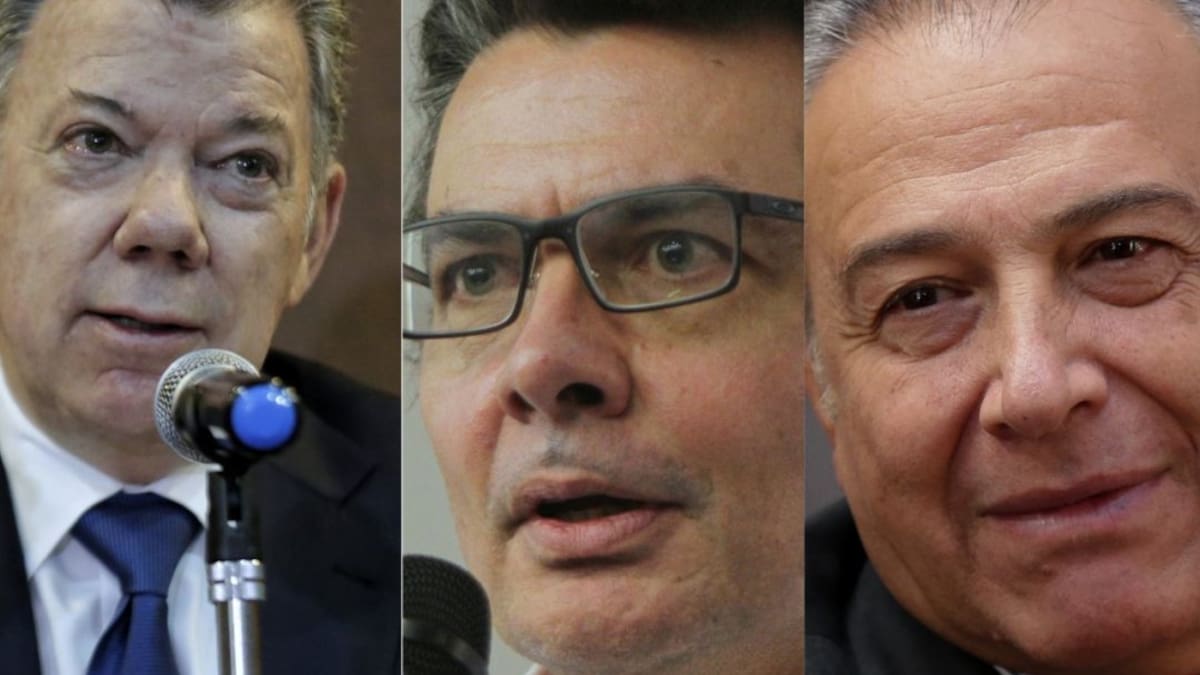 La cena de Santos, Alejandro Gaviria y el general (r) Óscar Naranjo
