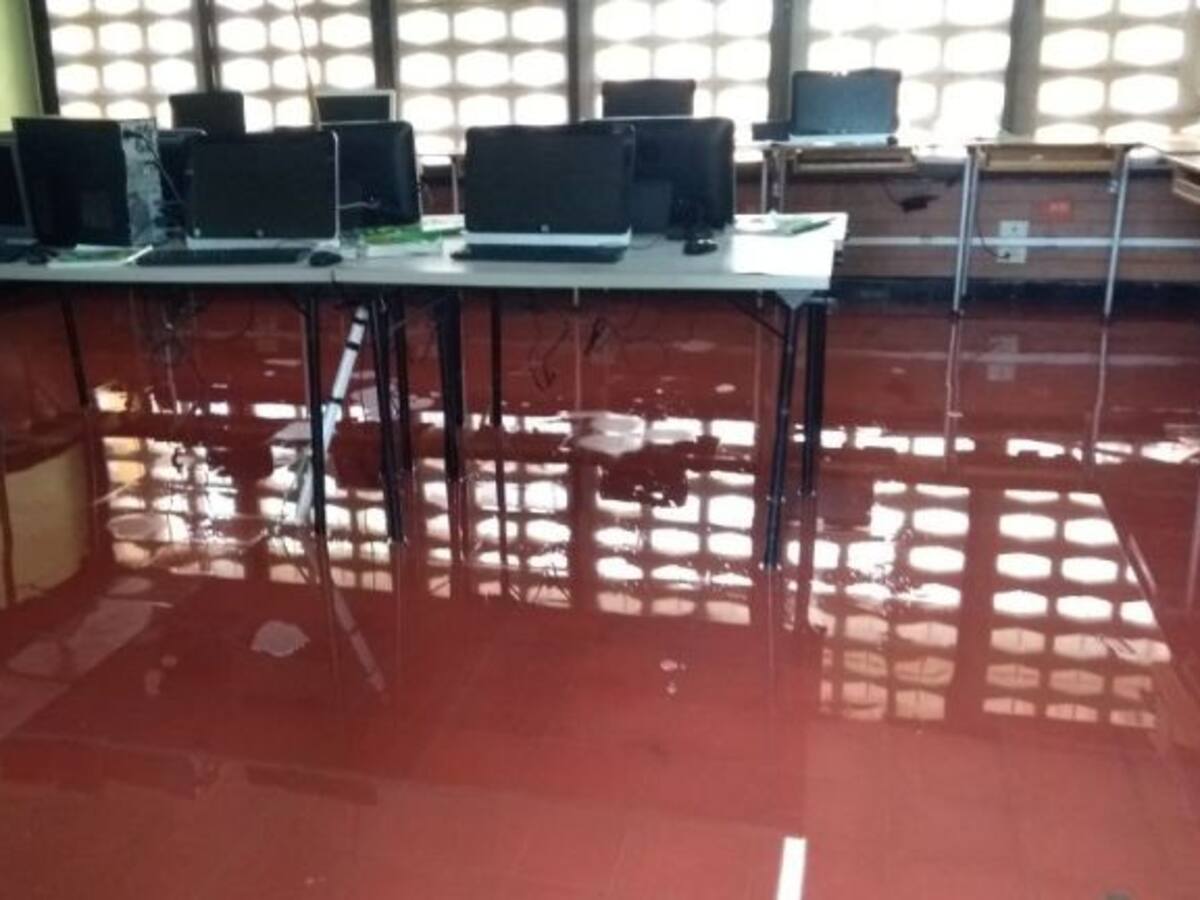 Más de 50 casas inundadas por nuevas construcciones en Barranquilla