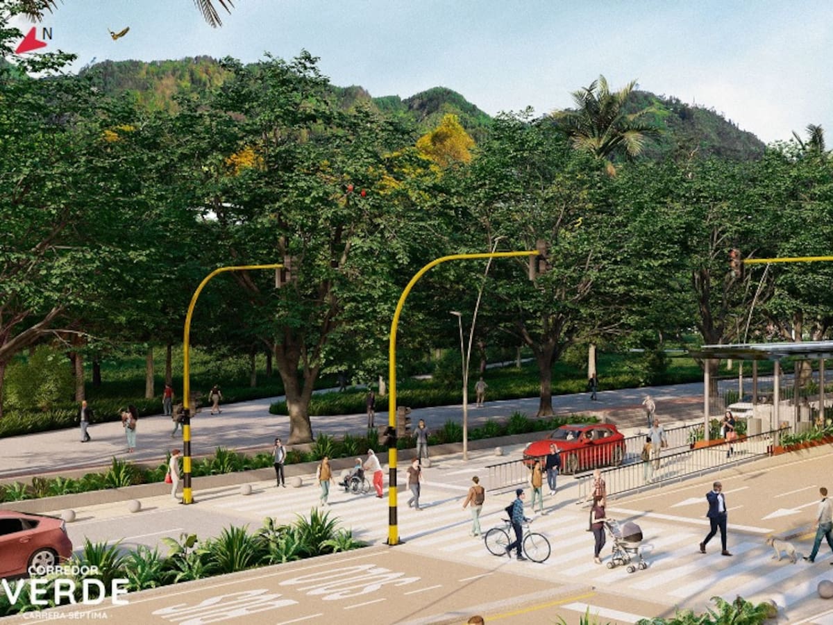 ¿Se frenará el proyecto del corredor verde séptima en Bogotá?