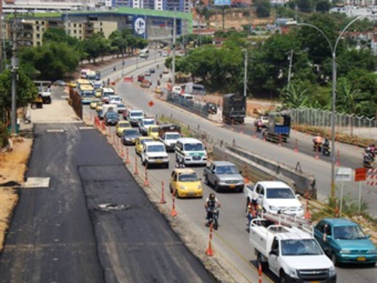 Comenzó habilitación de nuevos carriles en la Autopista Norte