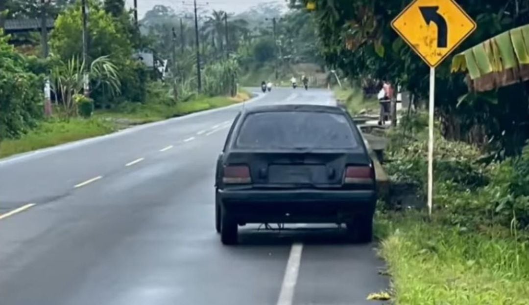 Kilometro 61 en la vía Tumaco - Pasto