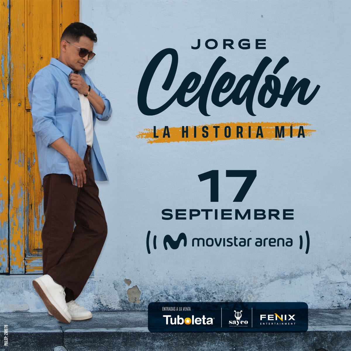 Jorge Celedón regresa a Bogotá con concierto en el Movistar Arena este 17 de septiembre