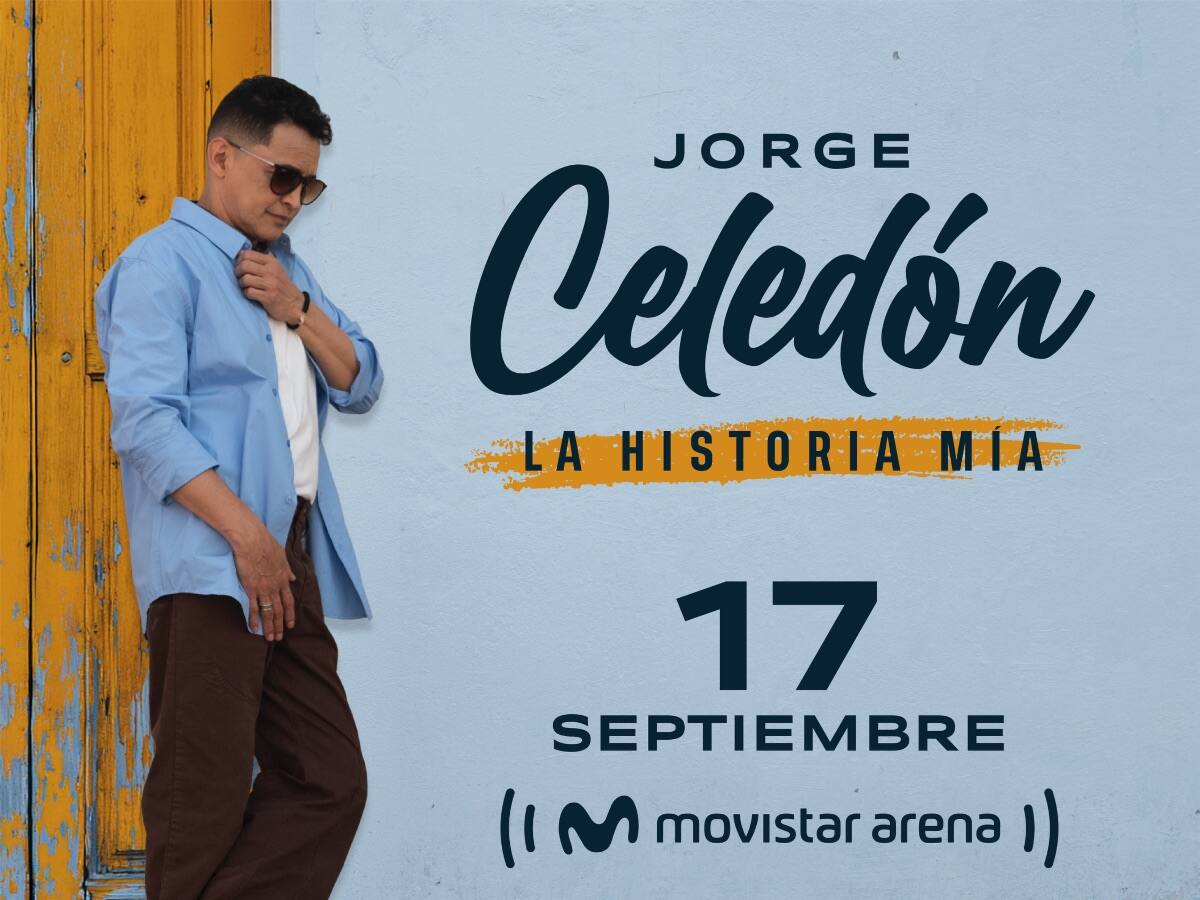 Jorge Celedón regresa a Bogotá con concierto en el Movistar Arena este 17 de septiembre