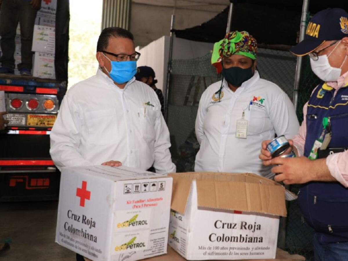 Ecopetrol entrega nuevas ayudas humanitarias en Cartagena