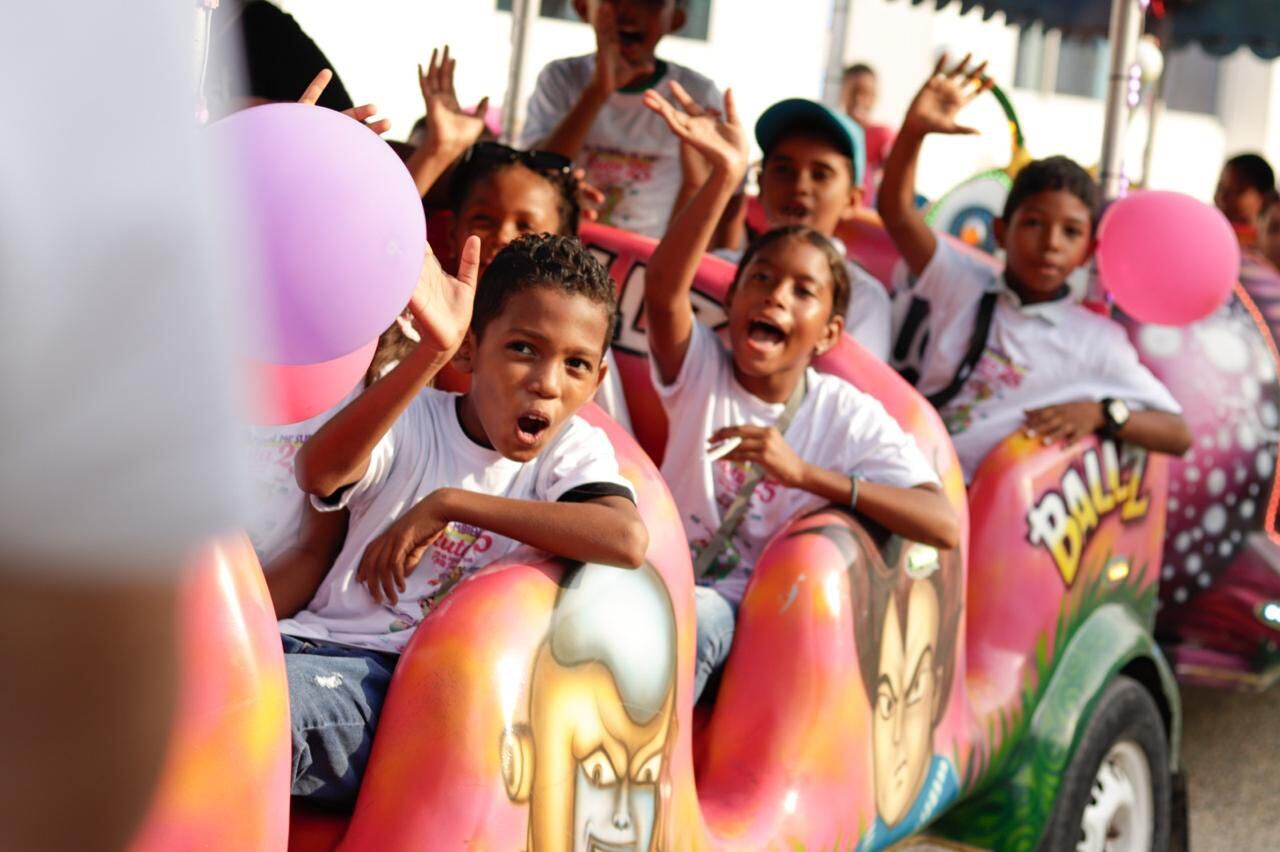 Más de 2.000 niños disfrutaron del Mes de la Niñez en Santa Catalina, Bolívar
