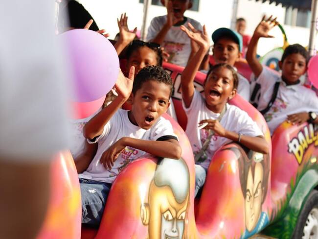 Más de 2.000 niños disfrutaron del Mes de la Niñez en Santa Catalina, Bolívar